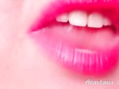 Extremely sharp teeth #6 – model Anastasia Gree