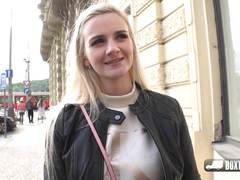Charming Kate Sky one way mirror fuck at the public