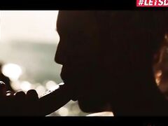 LETSDOEIT, Sexy Teen Cecilia Scott Blows Her Man By The Beach