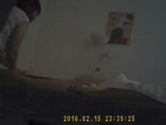 Girl in a chinese massage parlour working on my cock Pt. 1