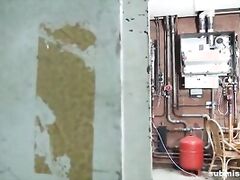 Submissed.com sexy busty step mom hogtied