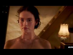 Lily James in The Exception