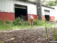 Gorgeous Asian babe is taken, tied up and roughly gangba