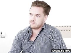 Little sis convinces brother to listen her