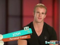 Real life couples fool around and prepare for first foursome