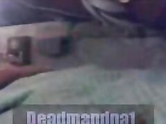 Hubby giving a wet massage to her wife's boobs while she is taking shower.