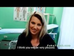 Pregnant babe fucked by her doctor in fake hospital