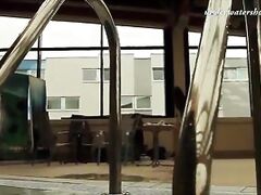 Salaka Ribkina underwater swimming teen