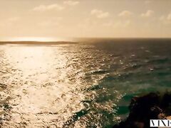 VIXEN College Student Has Secret Sex With Couple While On Va